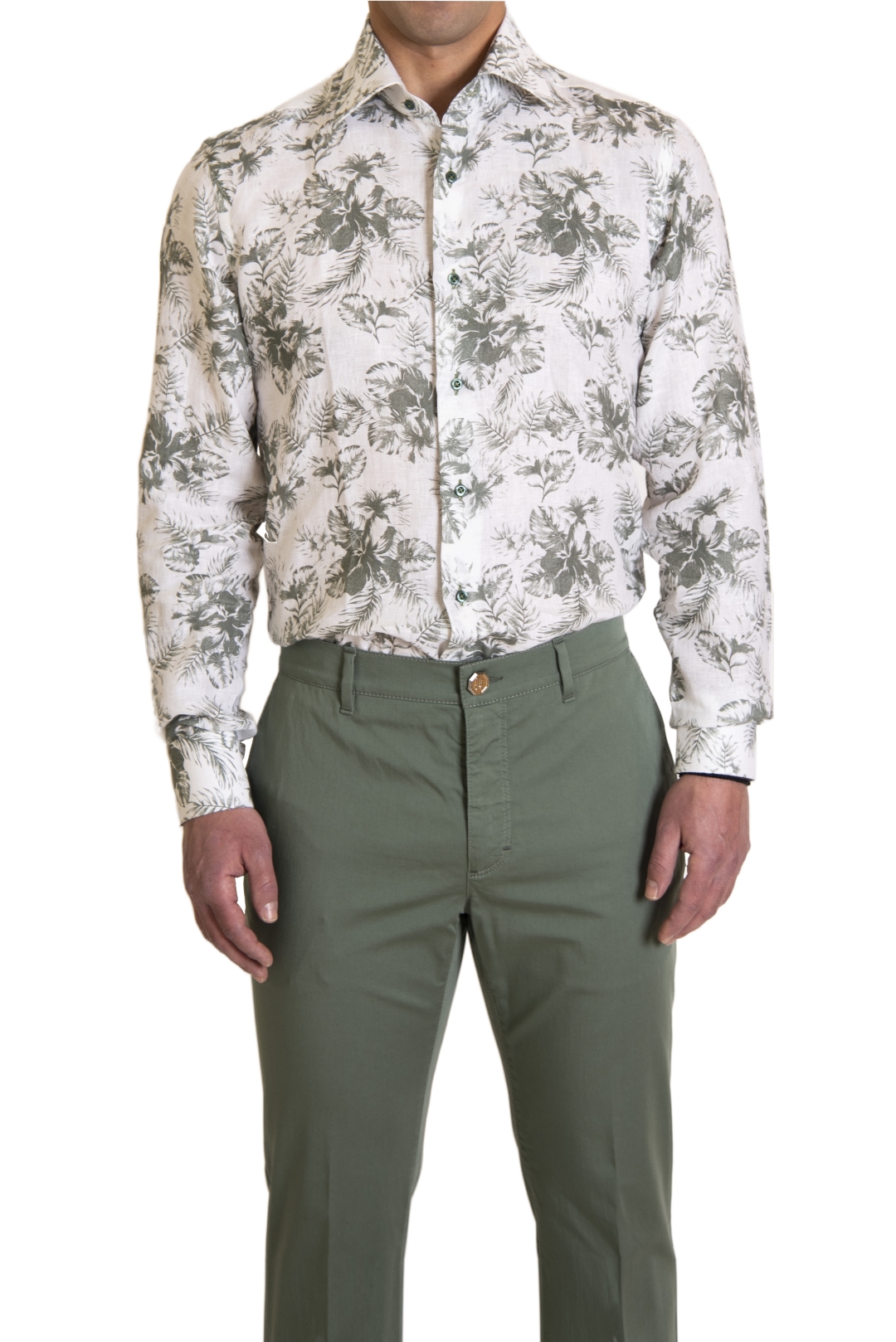 STEFANO RICCI TROUSER, SANFORT SHIRT