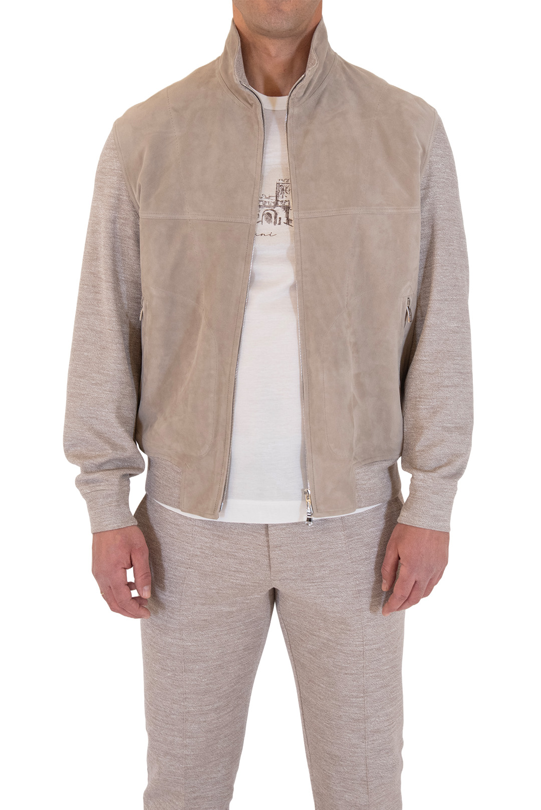 CORTIGIANI LEATHER JACKET