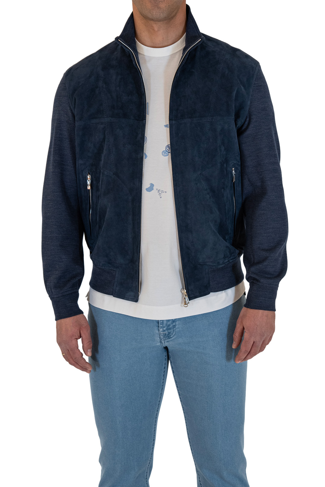 CORTIGIANI LEATHER JACKET